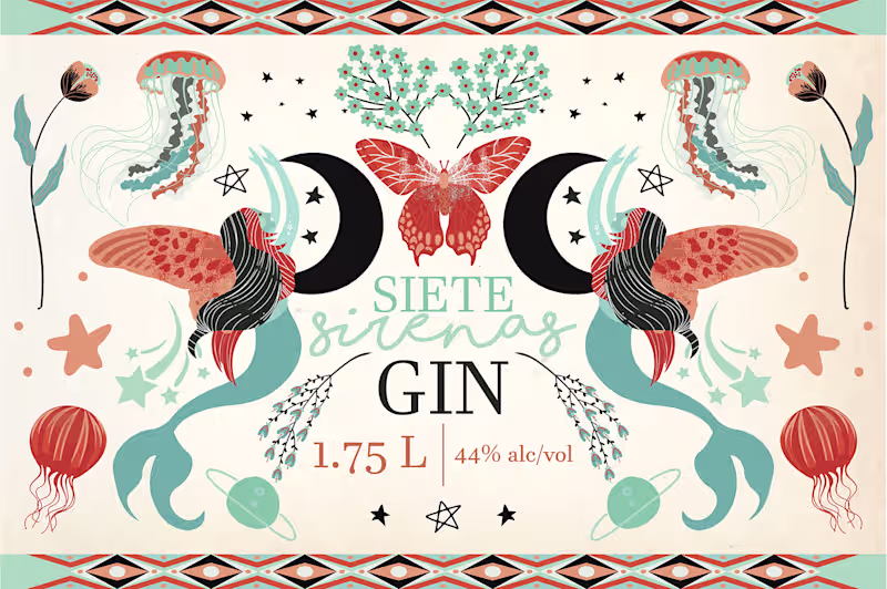 Cover image for Siete Sirenas Gin 