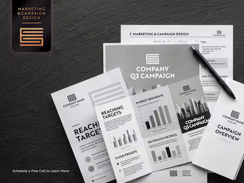 Cover image for Marketing & Campaign Design