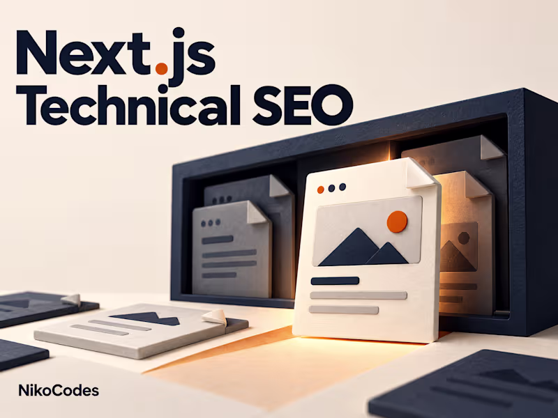 Cover image for Next.js Technical SEO: Rendering, Routes and Indexing Fixes