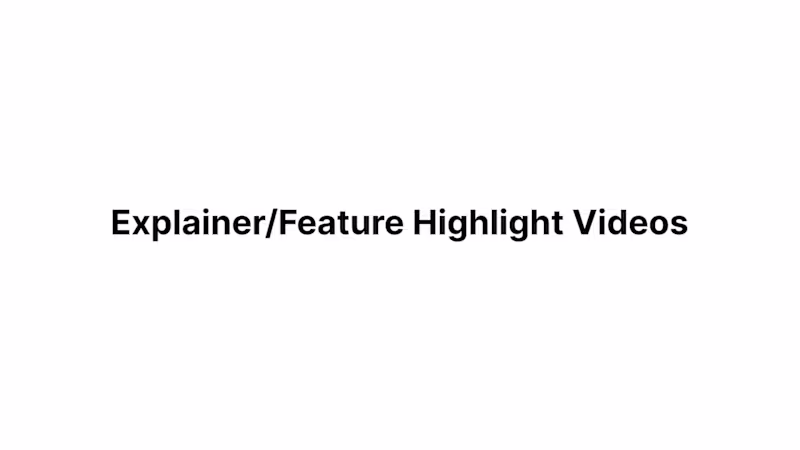 Cover image for SaaS Explainer/Feature Video