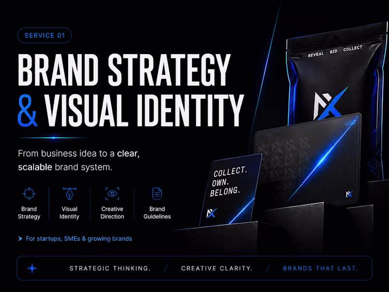 Cover image for Brand Strategy & Visual Identity Sprint