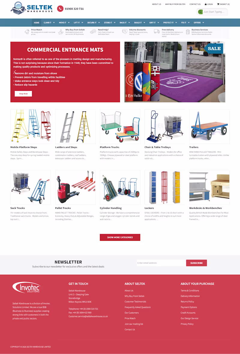 Cover image for Developed a responsive eCommerce website