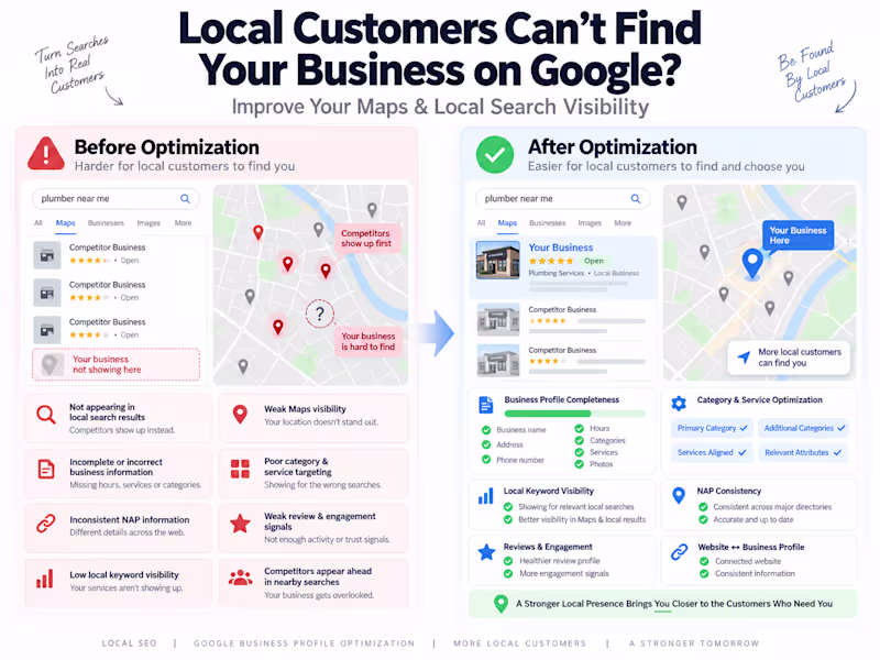 Cover image for Local SEO & Google Business Profile Optimization