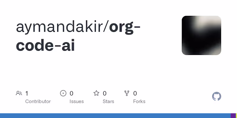 Cover image for AI-Powered GitHub Organization Scanner