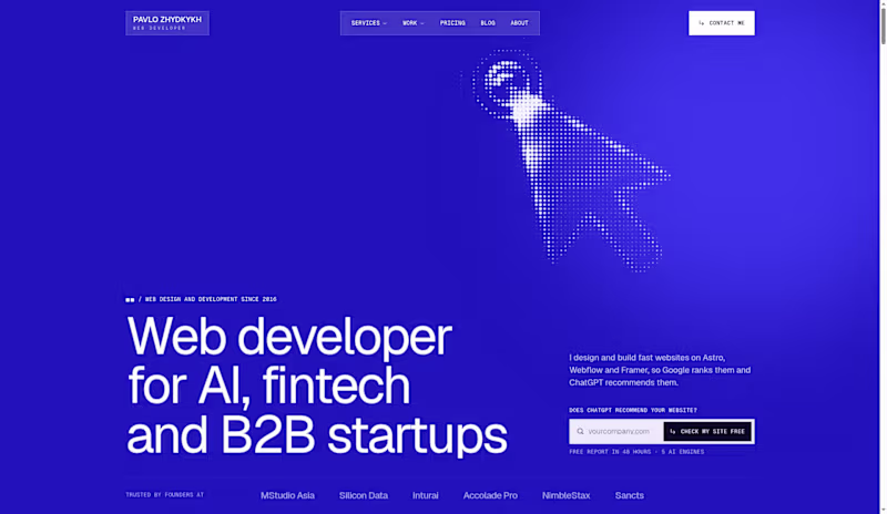Cover image for My portfolio site rebuilt in Astro