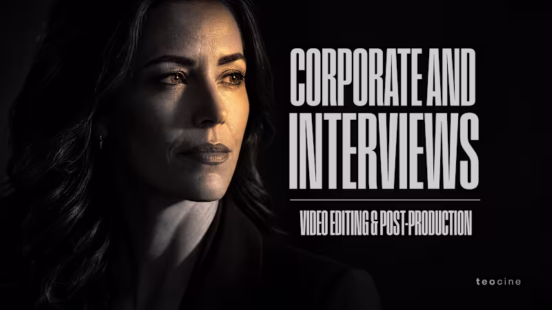Cover image for Corporate & Brand Video Editing