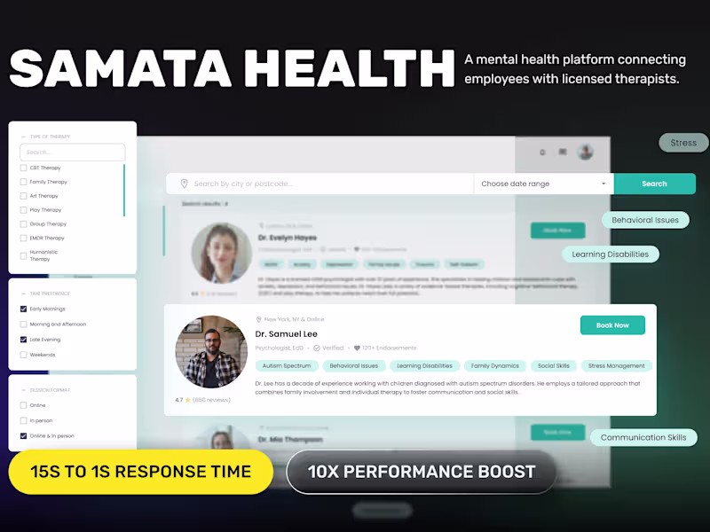 Cover image for 🧠 Mental Health Platform Performance Recovery