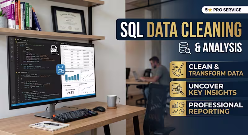 Cover image for SQL Data Cleaning & Analysis