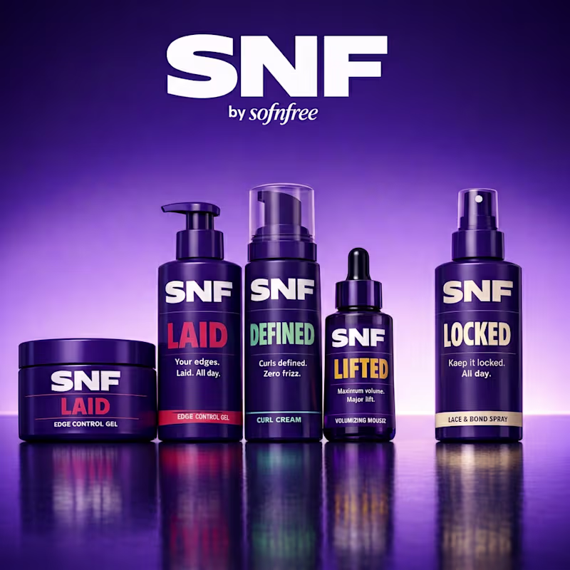 Cover image for SNF by Softsheen, Haircare Line
A