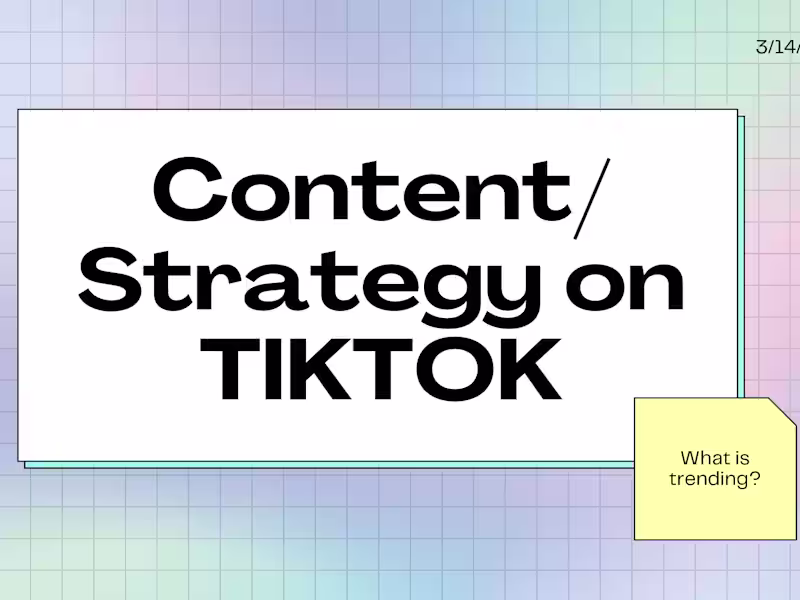 Cover image for TikTok Content/Strategy 🎨👩🏻‍🎨🧠