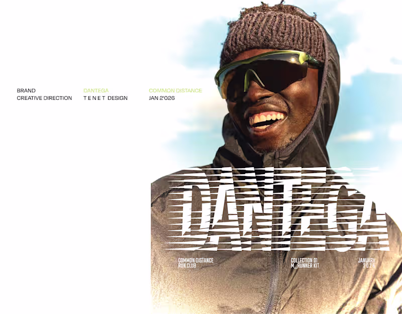 Cover image for DANTEGA - COMMON DISTANCE RUN CLUB