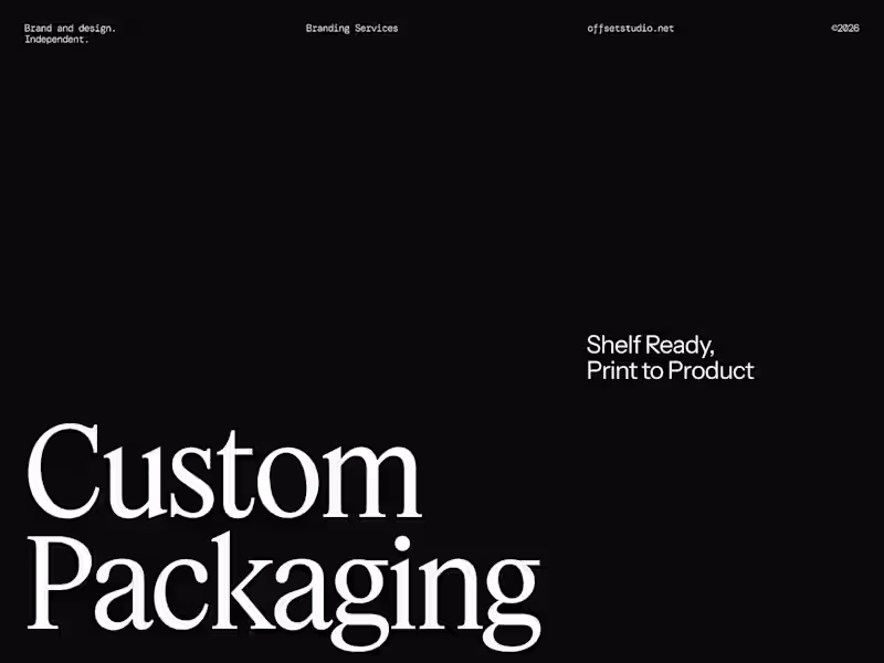 Cover image for Packaging Design