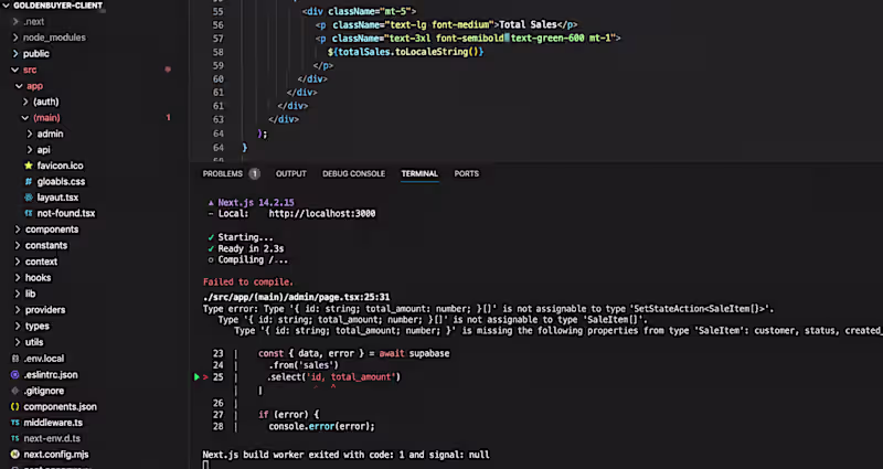 Cover image for Getting this error in Next.js?