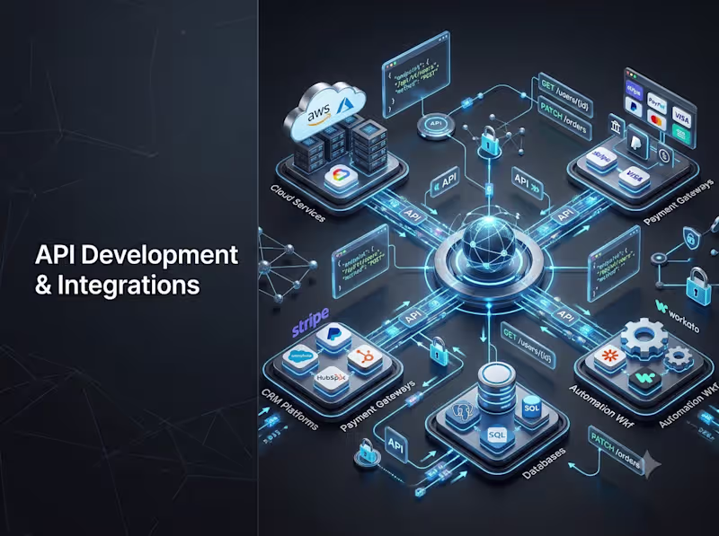 Cover image for API Development & Third-Party Integrations