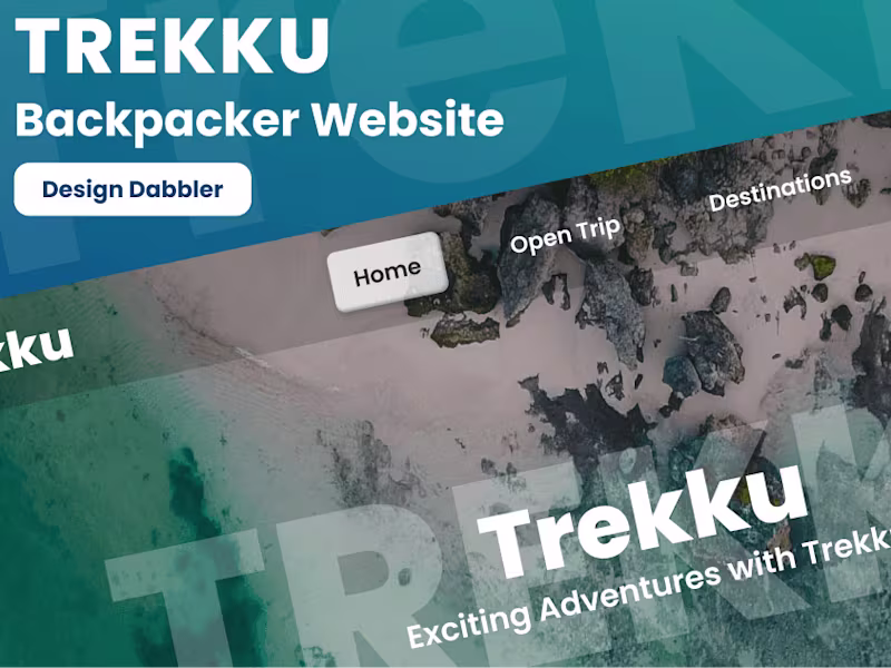Cover image for Trekking Backpacker Website 