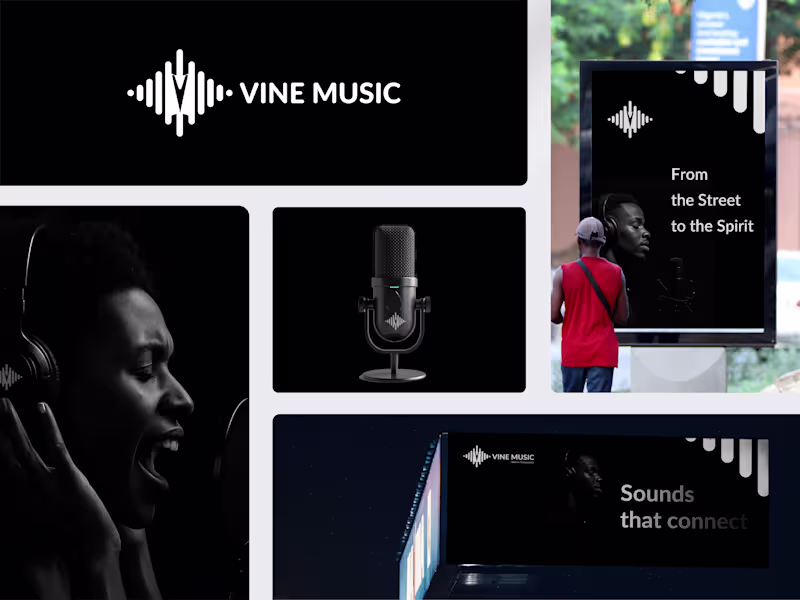 Cover image for Logo and Brand Identity Design for Vein Music