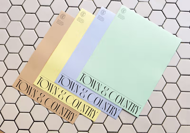 Cover image for Town & Country Surfaces Branding