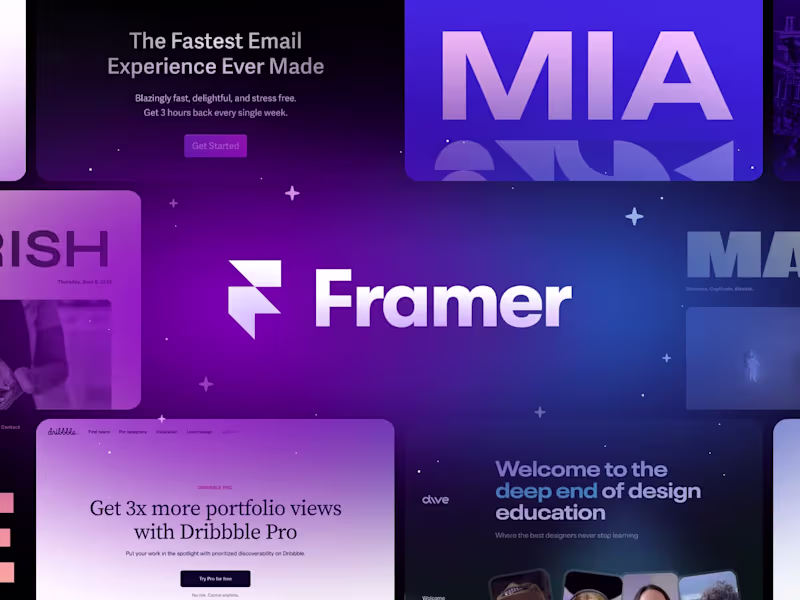 Cover image for Responsive Landing Page Development with Framer