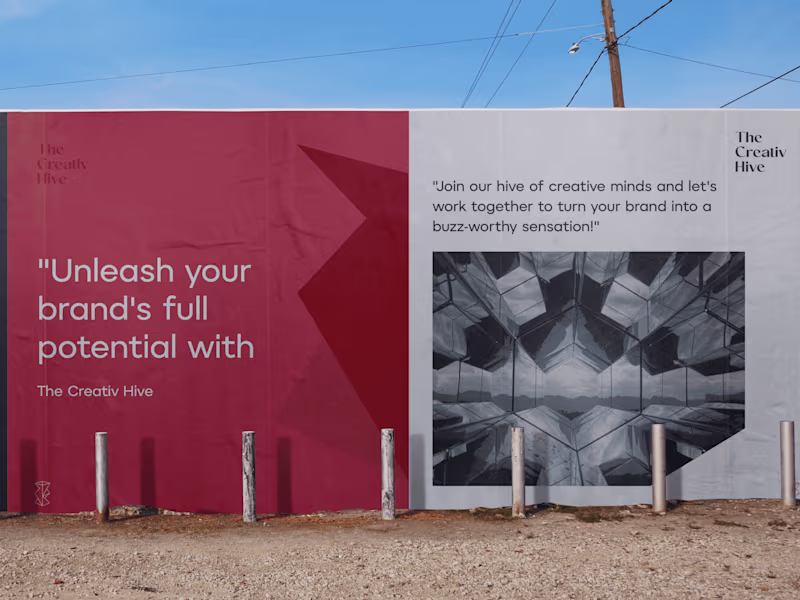 Cover image for The Creativ Hive - Brand Identity