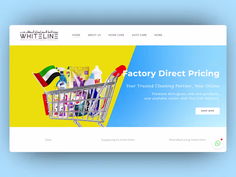 Cover image for Whiteline LLC — Packaging & Web Development