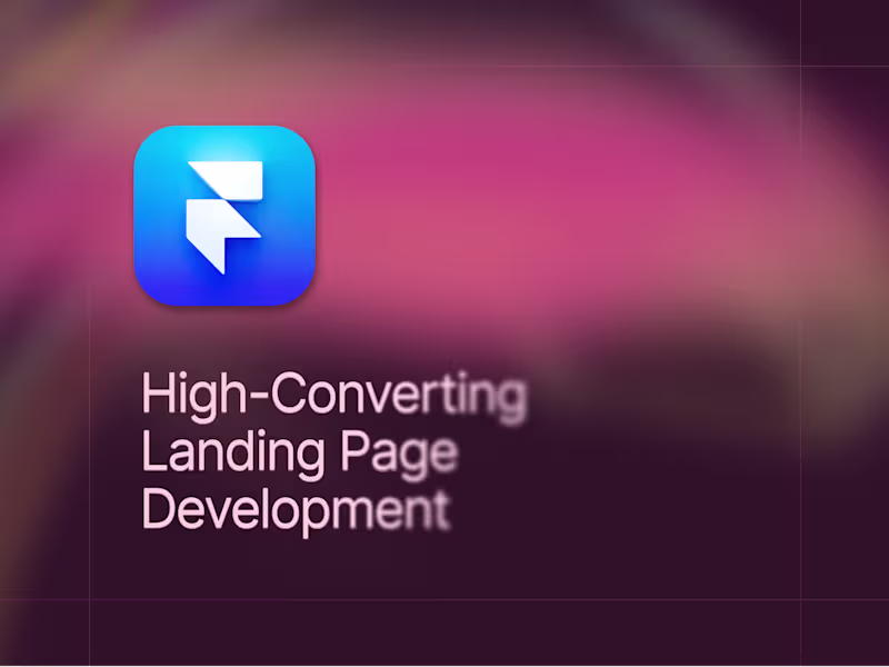 Cover image for High-Converting Landing Page Development