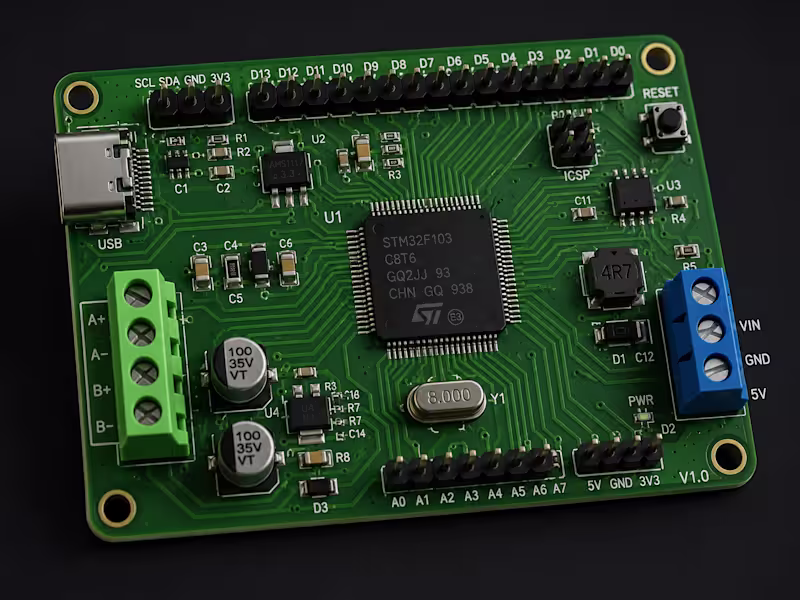 Cover image for Custom PCB Design, Circuit Schematics & Embedded Systems