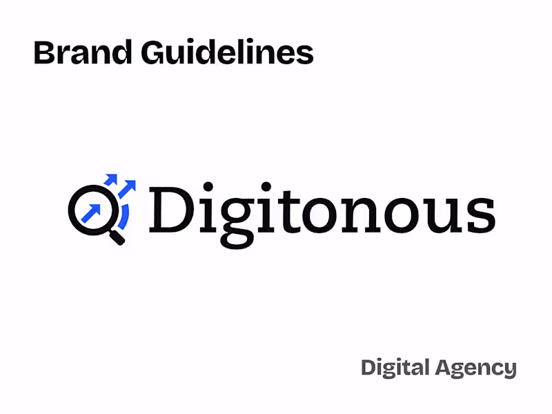 Cover image for Digitonous Logo Design