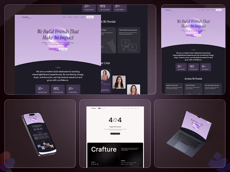 Cover image for Creatiq UI/UX Design & Webflow Development for Digital Agency