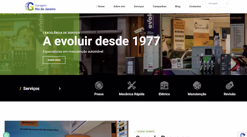 Cover image for Custom website for a quick-repair