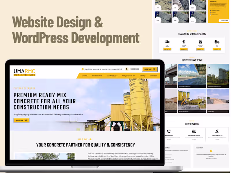 Cover image for Website Design & WordPress Development