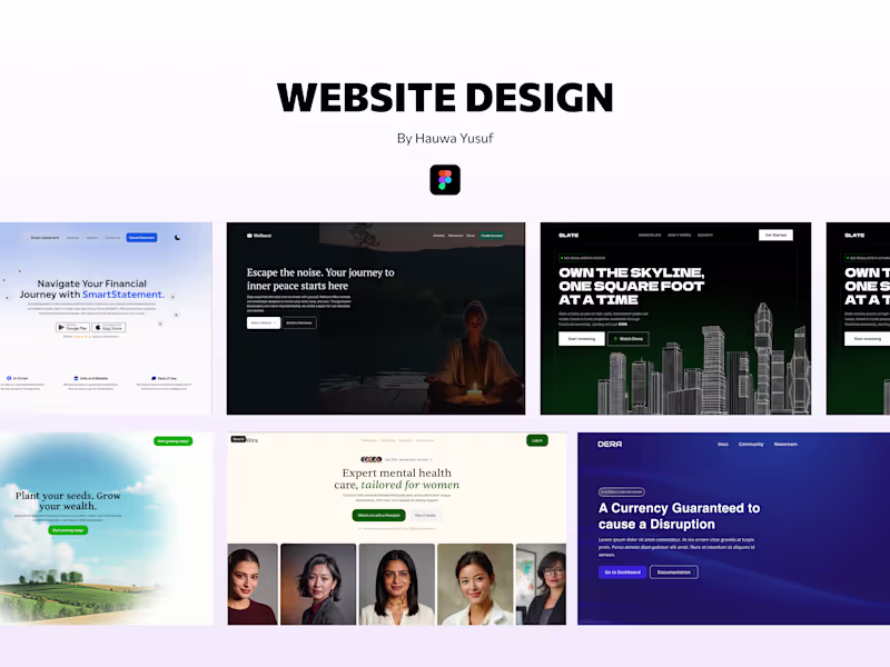 Cover image for Custom Website Design for Startups
