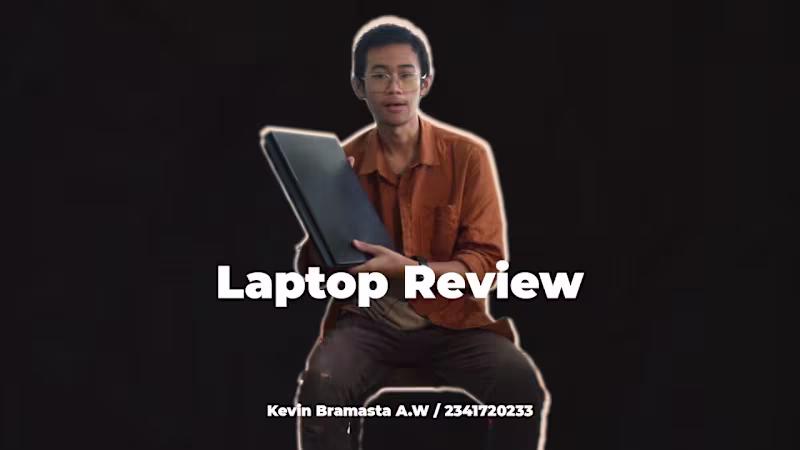 Cover image for Laptop Review - Midterm Project 