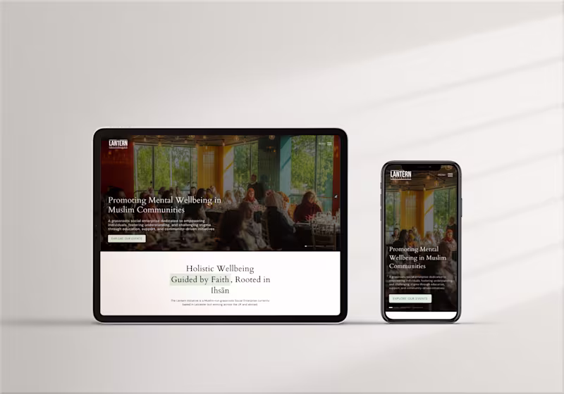 Cover image for The Lantern Initiative | Framer Website