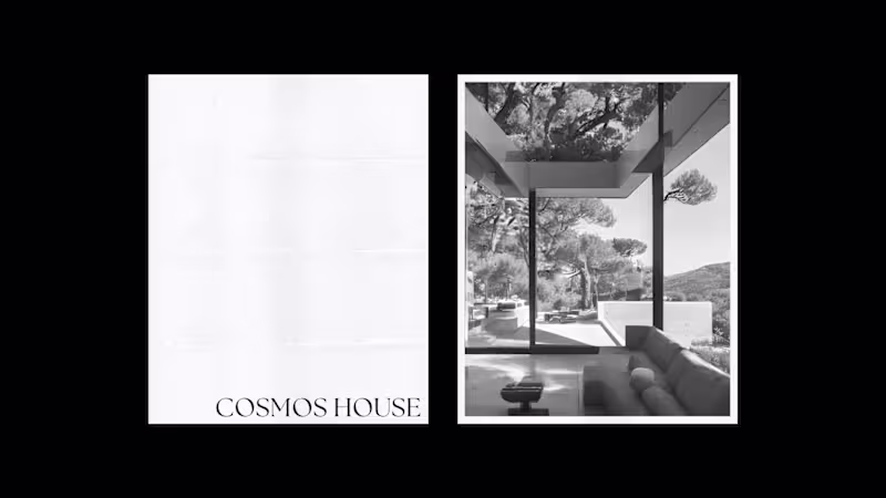 Cover image for Maison Cosmos · Brand Identity