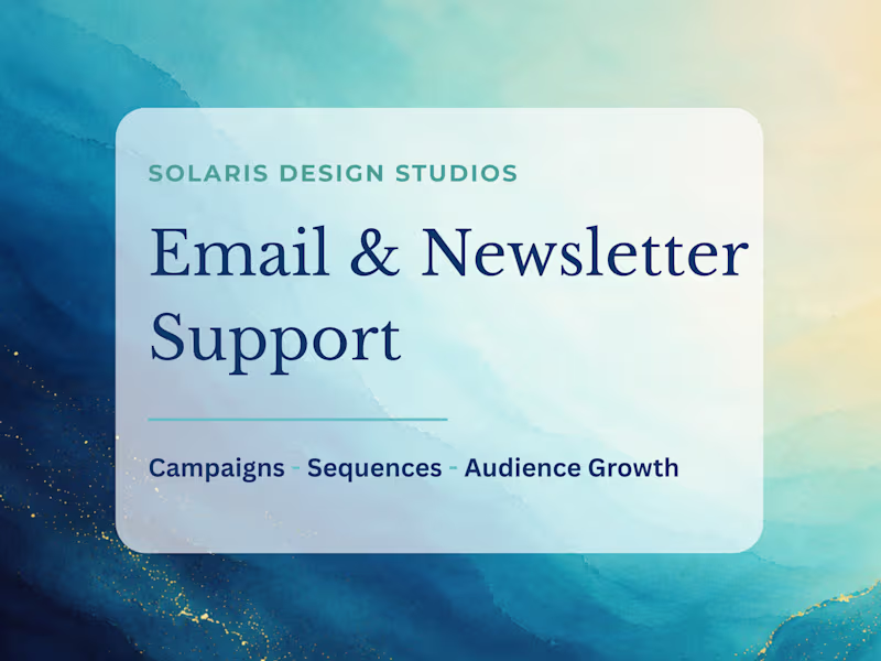 Cover image for Email & Newsletter Support