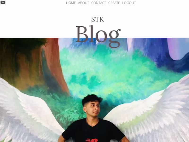 Cover image for Blog Website