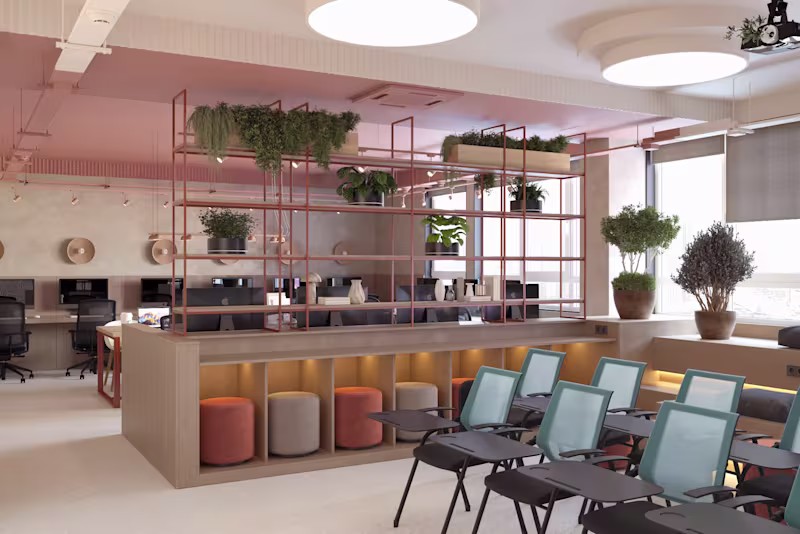 Cover image for Workspace Interior Design | Collaborative Office Concept