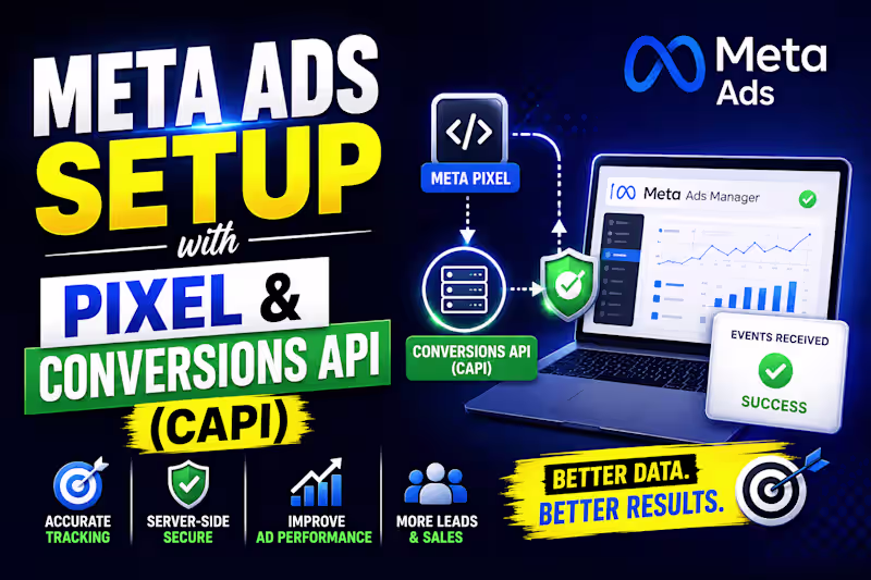 Cover image for Meta Ads Setup with Pixel & Conversions API (CAPI)