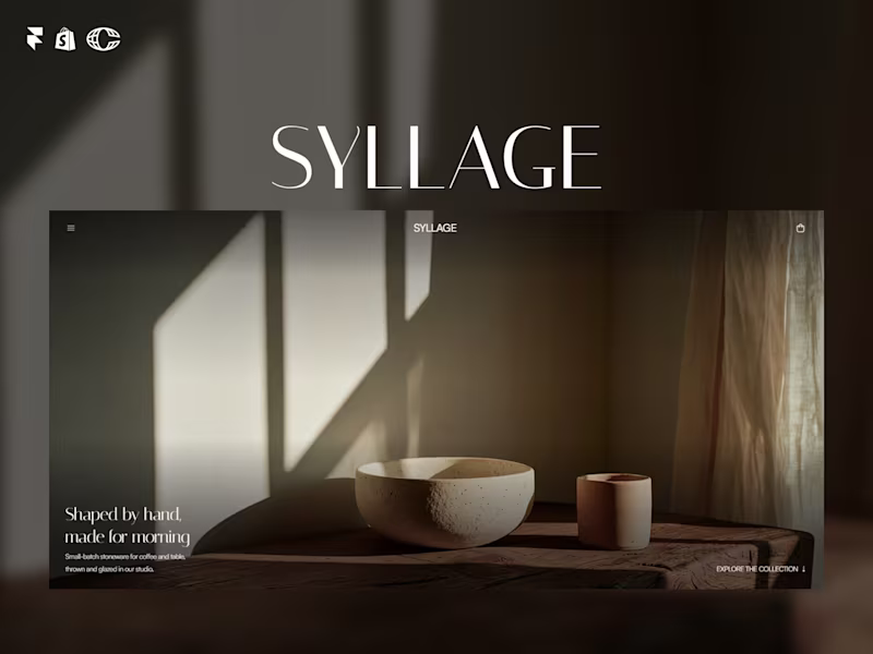 Cover image for SYLLAGE is live.
A complete ecommerce