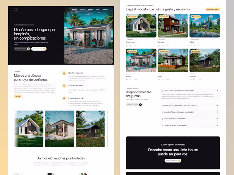 Cover image for Little House VA (Framer Design + Development)