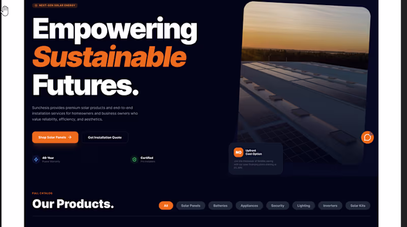 Cover image for Multi-Page Business Website