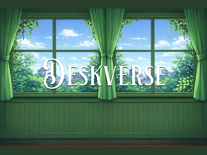 Cover image for DeskVerse: 2D Digital Playground
