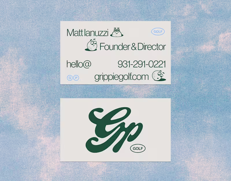 Cover image for Grippie Golf - Visual Identity