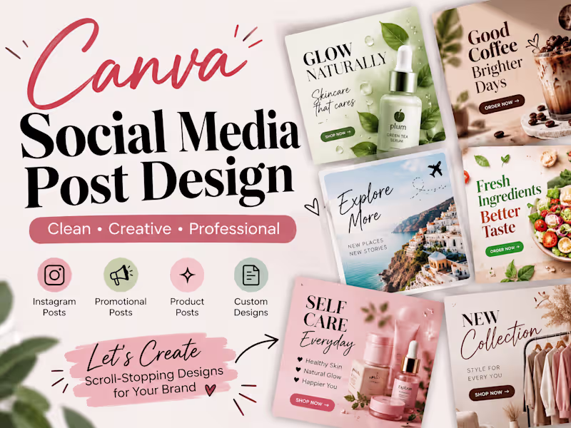 Cover image for Canva Social Media Post Design