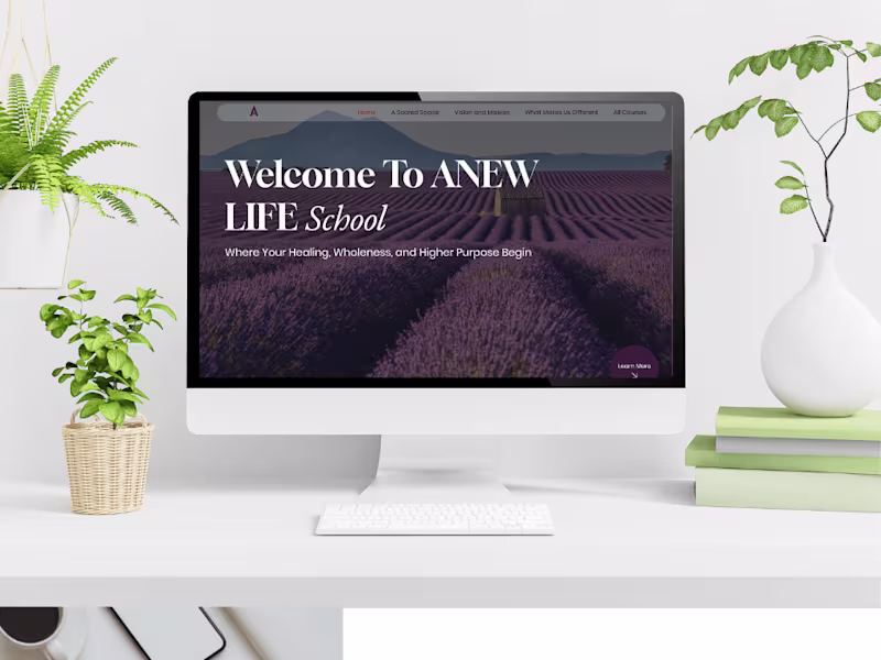 Cover image for ANEW Life School