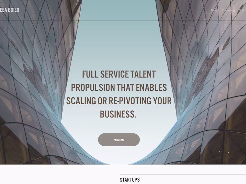 Cover image for Website for Consultant 