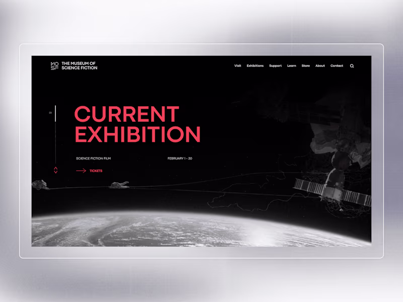 Cover image for Museum of Science Fiction Website