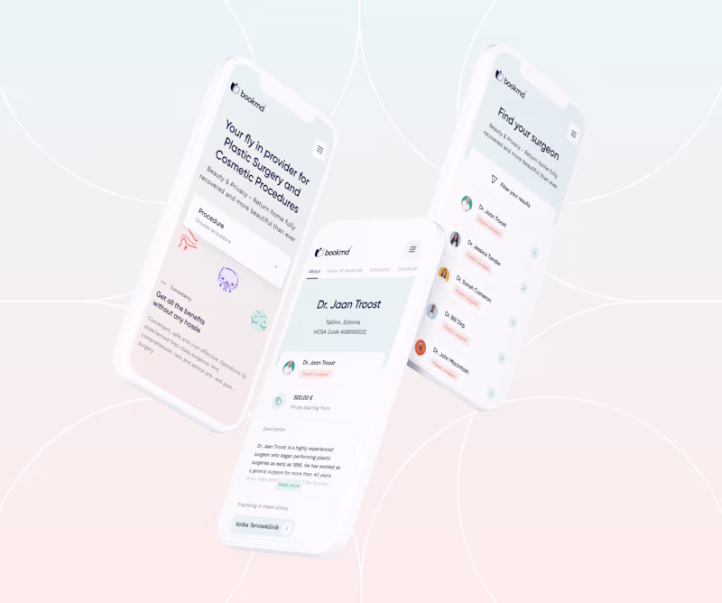 Cover image for Branding, web and product design for BookMB