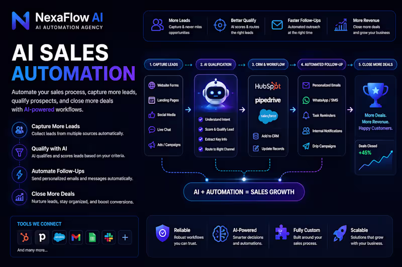 Cover image for AI Sales Automation