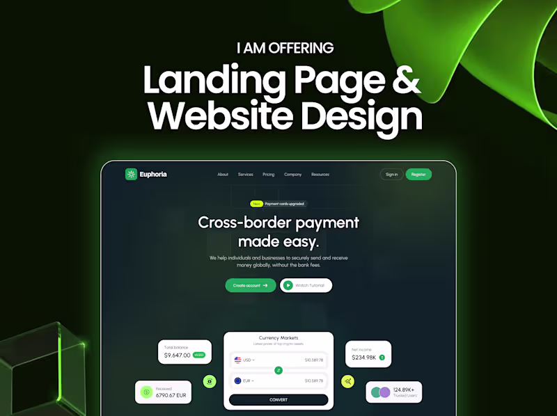 Cover image for 🌐 LANDING PAGE | MARKETING TOOL | WEBSITE